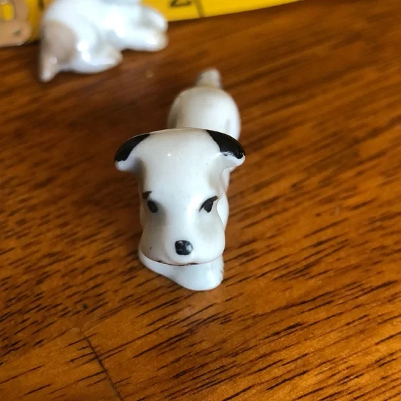 Miniature Ceramic Dog Figurines Collection—lot of 7 - Picture 14 of 16